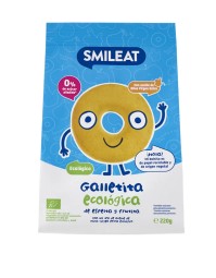 Smileat Παιδικά Μπισκότα Ντίνκελ Μήλο Bio 220gr