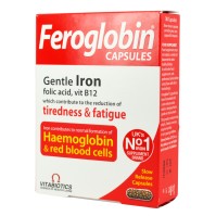 VITABIOTICS Feroglobin Gentle Iron, Folic Acid, B1 …