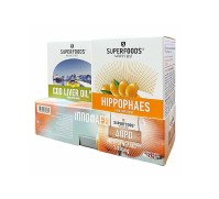 Superfoods Set Ιπποφαές 50caps + Δώρο Μουρουνέλαιο …